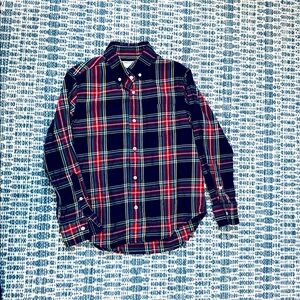 Crewcuts Boys Plaid Shirt Sz 10